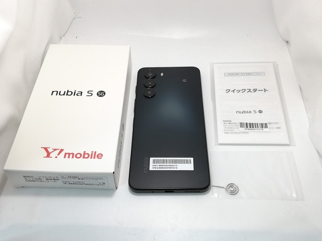 【中古】ZTE ymobile 【SIMフリー】 nubia S 5G 4GB 128GB ブラック A403ZT【新橋烏森通り】保証期間１ヶ月【ランクA】_7