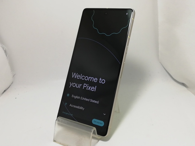 中古】Google au 【SIMフリー】 Pixel 7 レモングラス 8GB 128GB G03Z5