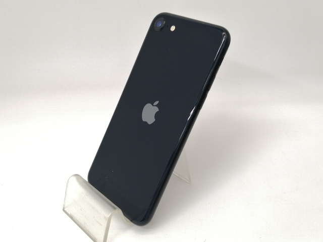 【中古】Apple docomo 【SIMフリー】 iPhone SE（第3世代） 64GB ミッドナイト MMYC3J/A【戸塚】保証期間１ヶ月【ランクB】