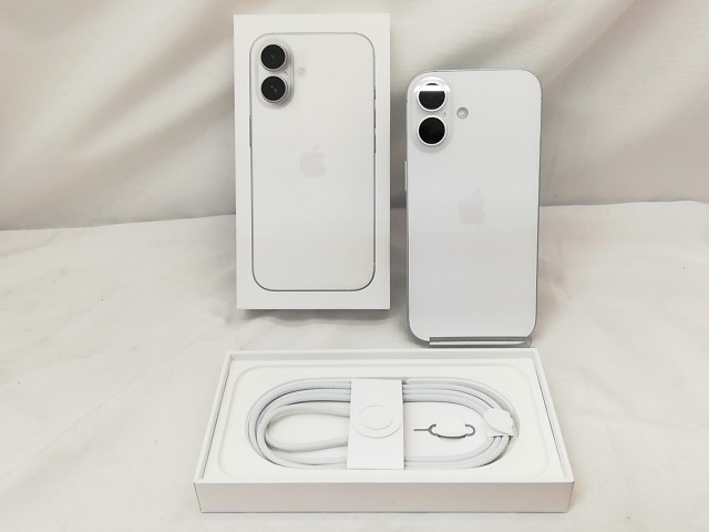 【中古】Apple 国内版 【SIMフリー】 iPhone 16 256GB ホワイト MYDX3J/A【戸塚】保証期間１ヶ月【ランクA】の通販は