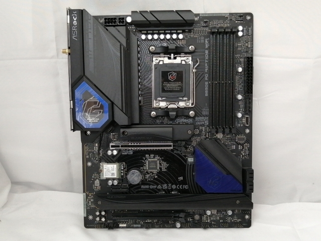 【中古】ASRock B650E PG Riptide WiFi B650E/AM5/2.5GbitLAN/ATX【秋葉3号】保証期間１週間