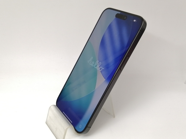 【中古】Apple 国内版 【SIMフリー】 iPhone 15 Pro Max 256GB ブラックチタニウム MU6P3J/A【戸塚】保証期間１ヶ月【ランクA】