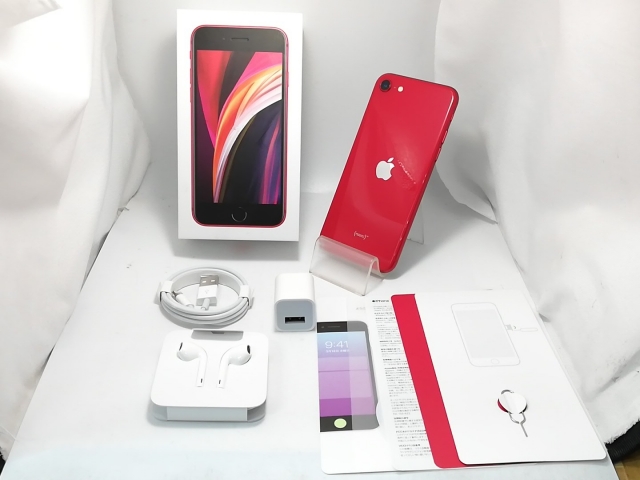 Apple iPhone SE 第2世代 128GB PRODUCT(RED) 全額返金保証】【最速
