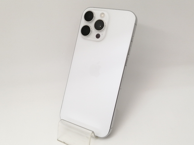 【中古】Apple docomo 【SIMフリー】 iPhone 16 Pro Max 256GB ホワイトチタニウム MYWH3J/A【戸塚】保証期間１ヶ月【ランクA】