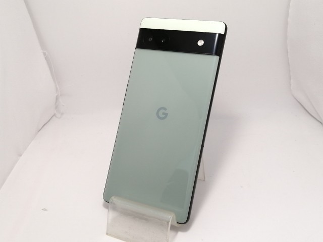 【中古】Google au 【SIMフリー】 Pixel 6a セージ 6GB 128GB GB17L【戸塚】保証期間１ヶ月【ランクB】の通販は