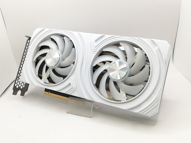 【中古】Palit NE6406T019P1-1048L (GeForce RTX 4060 Ti WHITE 8GB) RTX4060Ti/8G【戸塚】保証期間１週間