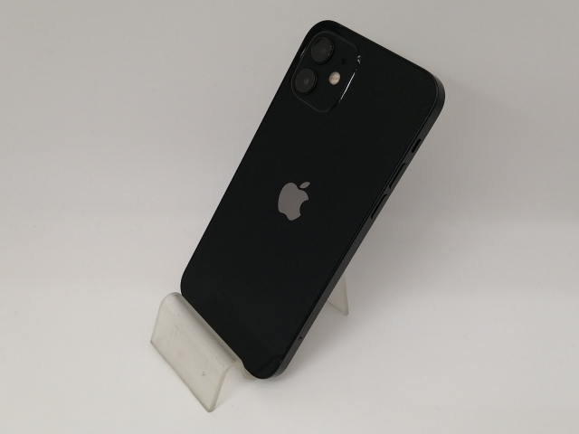 【中古】Apple SoftBank 【SIMロック解除済み】 iPhone 12 64GB ブラック MGHN3J/A【戸塚】保証期間１ヶ月【ランクC】