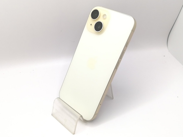 【中古】Apple 国内版 【SIMフリー】 iPhone 15 128GB イエロー MTMK3J/A【DS秋葉】保証期間１ヶ月【ランクA】 55,188円