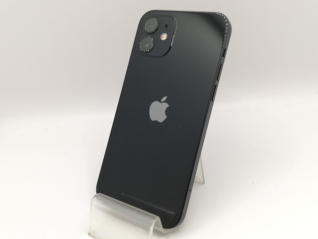 【中古】Apple SoftBank 【SIMロック解除済み】 iPhone 12 64GB ブラック MGHN3J/A【戸塚】保証期間１ヶ月【ランクC】