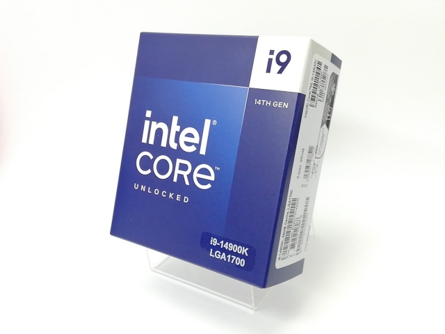 【未使用】Intel Core i9-14900K(3.2GHz) Box LGA1700/24C(P:8C/E:16C)/32T/L3 36M/UHD770/PBP125W【戸塚】保証期間1週間