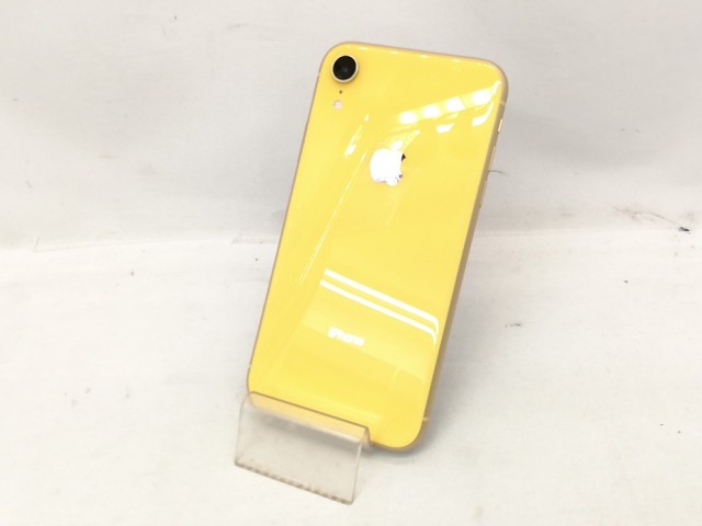 【中古】Apple 国内版 【SIMフリー】 iPhone XR 64GB イエロー MT082J/A【戸塚】保証期間１ヶ月【ランクC】