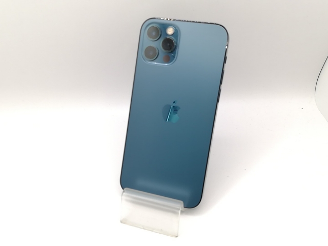 【中古】Apple au 【SIMロック解除済み】 iPhone 12 Pro 256GB パシフィックブルー MGMD3J/A【戸塚】保証期間１ヶ月【ランクC】 39,637円