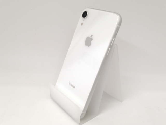【中古】Apple au 【SIM鍵を掛ける取り消す済み】 iPhone XR 128GB 白いこと MT0J2J/A【戸塚】言いはなつ継続期間１ヶ月【位置づけるB】