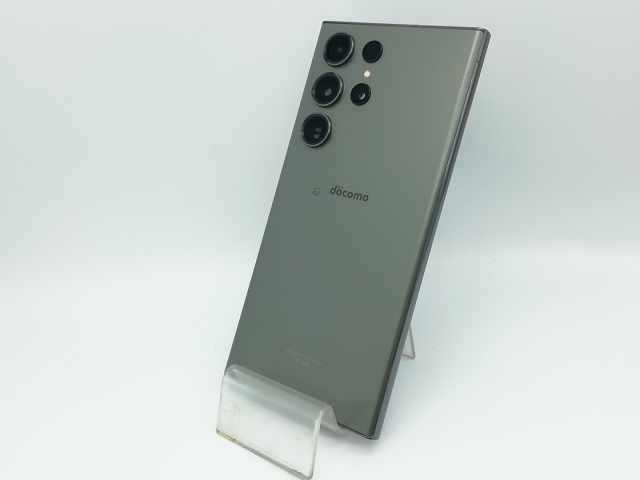 中古】SAMSUNG docomo 【SIMフリー】 Galaxy S23 Ultra グリーン 12GB 