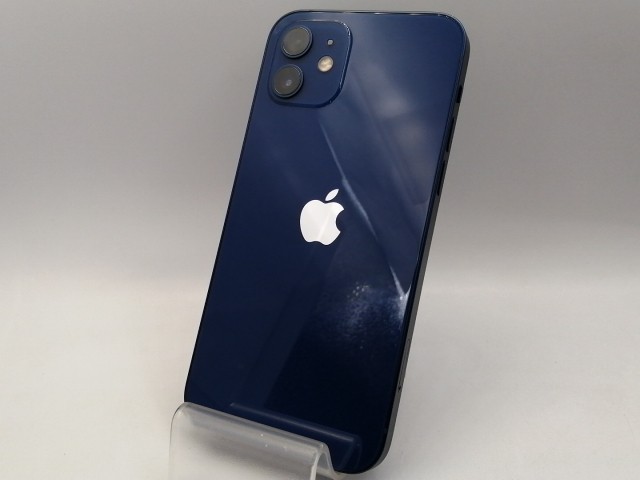 【中古】Apple au 【SIMロック解除済み】 iPhone 12 64GB ブルー MGHR3J/A【秋葉本店】保証期間１ヶ月【ランクB】の通販は
