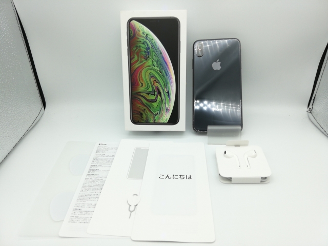 【中古】Apple SoftBank 【SIMロック解除済み】 iPhone XS Max 512GB スペースグレイ MT6X2J/A【秋葉本店】保証期間１ヶ月【ランクB】_7