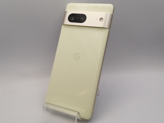 中古】Google au 【SIMフリー】 Pixel 7 レモングラス 8GB 128GB G03Z5
