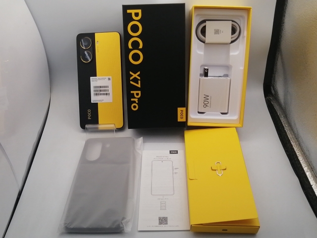 POCO X7 Pro[512GB] SIMフリー イエロー【安心保証】 POCO X7 Pro