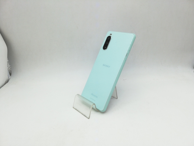 【中古】SONY docomo 【SIMロック解除済み】 Xperia 10 II ミント 4GB 64GB SO-41A【秋葉本店】保証期間１ヶ月【ランクB】