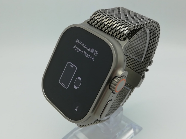 中古】Apple Apple Watch Ultra3 49mm Cellular ナチュラルチタニウム 