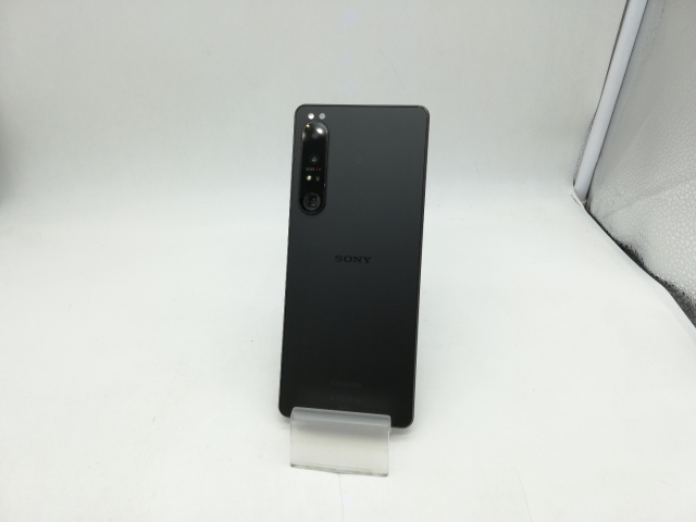 中古】SONY docomo 【SIMフリー】 Xperia 1 IV ブラック 12GB 256GB SO 