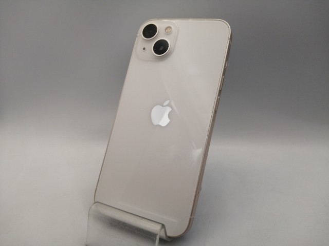 【中古】Apple 楽天モバイル 【SIMフリー】 iPhone 13 128GB スターライト MLND3J/A【秋葉本店】保証期間１ヶ月【ランクA】