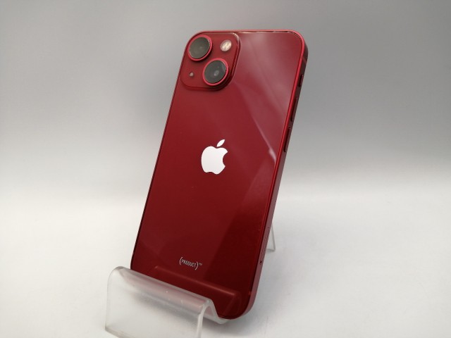 【中古】【赤ロム保証あり】Apple au 【SIMフリー】 iPhone 13 mini 256GB (PRODUCT)RED MLJM3J/A【秋葉本店】保証期間１ヶ月【ランクB】