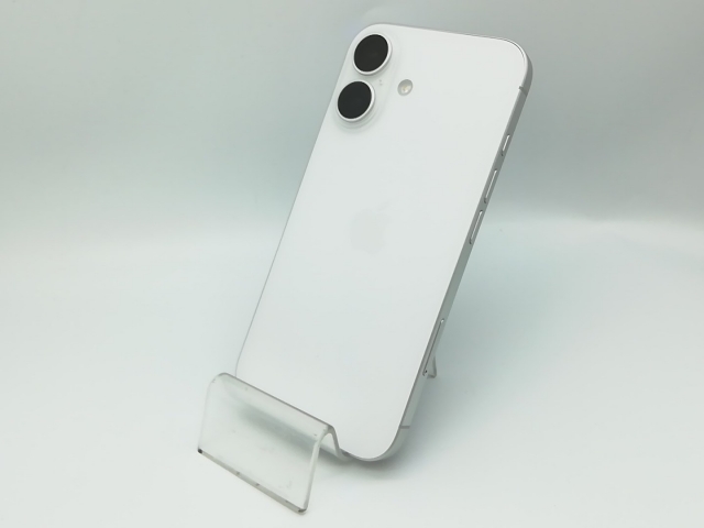 中古】Apple 国内版 【SIMフリー】 iPhone 16 128GB ホワイト MYDR3J/A 