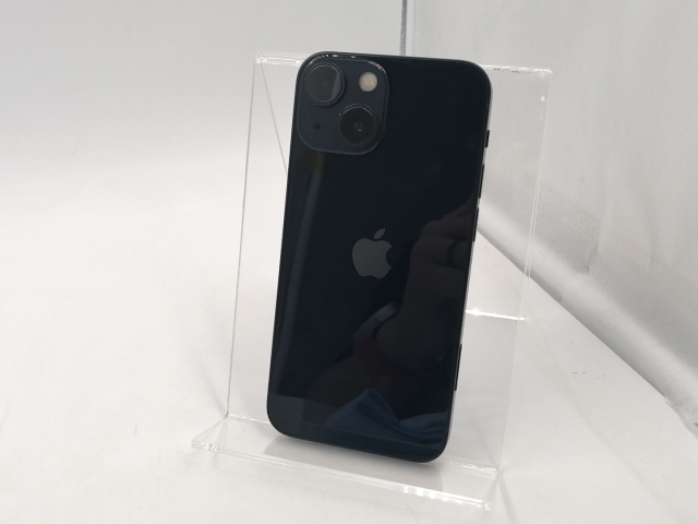 【中古】Apple 楽天モバイル 【SIMフリー】 iPhone 13 mini 128GB ミッドナイト MLJC3J/A【千葉】保証期間１ヶ月【ランクC】