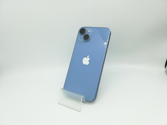 中古】Apple 国内版 【SIMフリー】 iPhone 14 256GB ブルー MPWN3J/A 