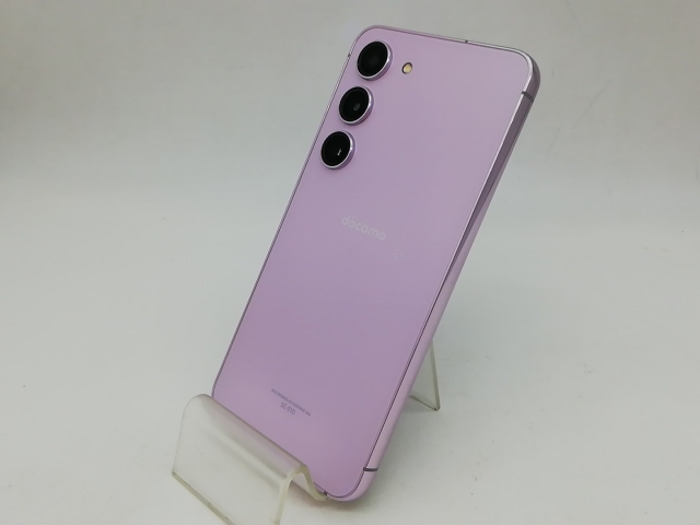 【中古】SAMSUNG docomo 【SIMフリー】 Galaxy S23 ラベンダー 8GB 256GB SC-51D【秋葉本店】保証期間１ヶ月【ランクB】