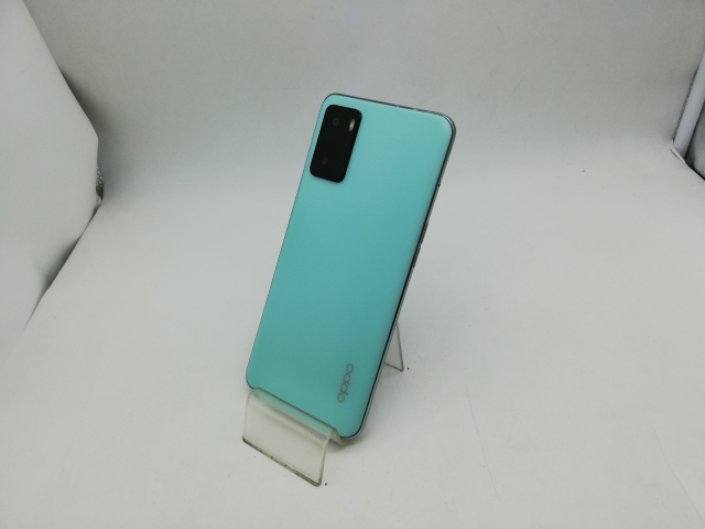 中古】Oppo 楽天モバイル 【SIMフリー】 OPPO A55s 5G グリーン 4GB 