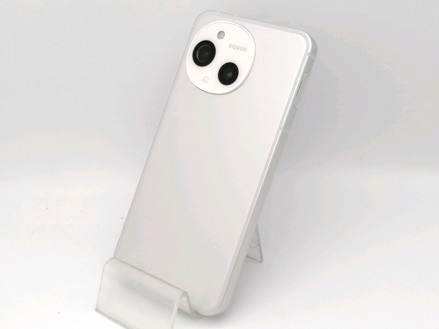 【中古】SHARP 国内版 【SIMフリー】 AQUOS sense9 ホワイト 6GB 128GB SH-M29【秋葉本店】保証期間１ヶ月【ランクA】
