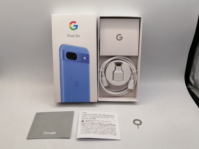 【中古】Google 国内版 【SIMフリー】 Pixel 8a ベイ 8GB 128GB G576D【秋葉5号】保証期間１ヶ月【ランクB】