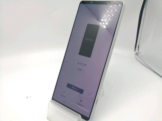 【中古】SONY docomo 【SIMフリー】 Xperia 1 IV アイスホワイト 12GB 256GB SO-51C【錦糸町北口】保証期間１ヶ月【ランクC】