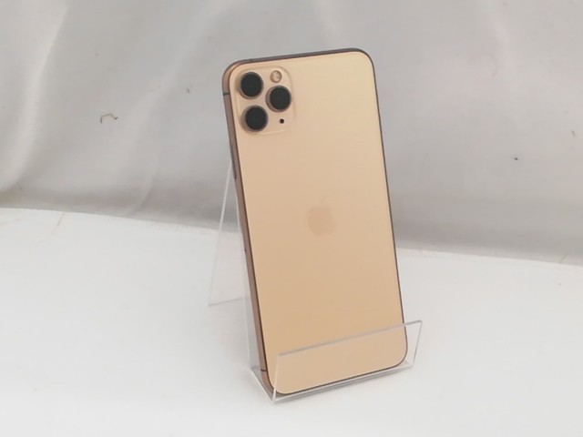 【中古】Apple SoftBank 【SIMロック解除済み】 iPhone 11 Pro Max 512GB ゴールド MWHQ2J/A【秋葉3号】保証期間１ヶ月【ランクB】