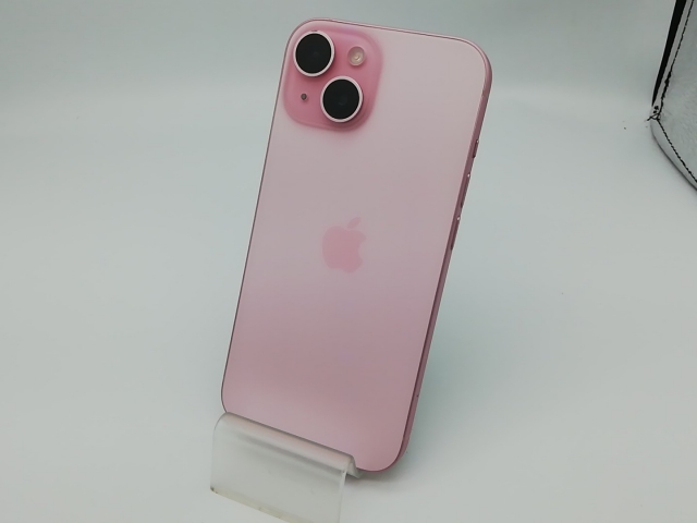 中古】Apple 国内版 【SIMフリー】 iPhone 15 128GB ピンク MTMJ3J/A 