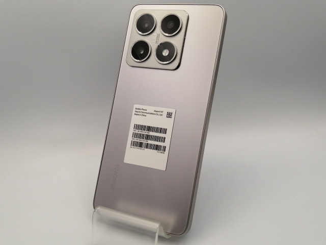 新品 未使用 Xiaomi14T XIG07 チタングレー 12GB/256GB Xiaomi 14T｜価格比較・最新情報 - 価格.com