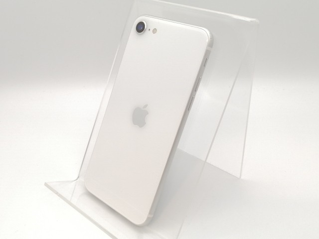 【中古】Apple iPhone SE（第2世代） 128GB ホワイト （国内版SIMロックフリー） MHGU3J/A（後期型番）【高崎モントレー】保証期間１ヶ月