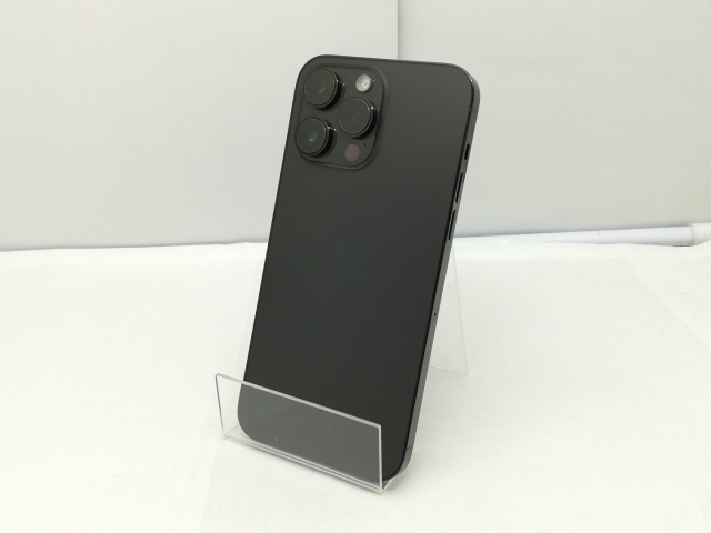 【中古】Apple docomo 【SIMフリー】 iPhone 14 Pro Max 128GB スペースブラック MQ963J/A【川崎】保証期間１ヶ月【ランクB】