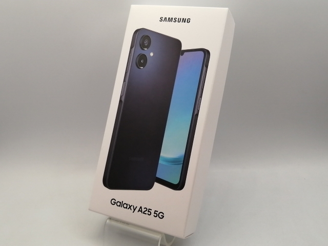 中古】SAMSUNG au 【SIMフリー】 Galaxy A25 5G ブラック 4GB