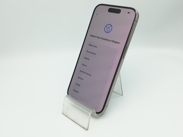 【中古】Apple au 【SIMフリー】 iPhone 15 Pro 256GB ナチュラルチタニウム MTUF3J/A【秋葉本店】保証期間１ヶ月【ランクA】_1