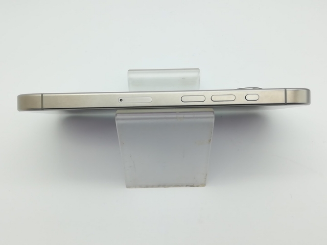 【中古】Apple au 【SIMフリー】 iPhone 15 Pro 256GB ナチュラルチタニウム MTUF3J/A【秋葉本店】保証期間１ヶ月【ランクA】_5
