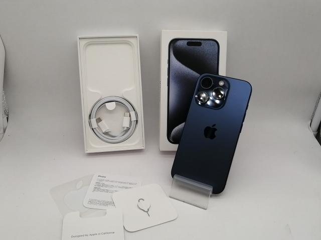 iPhone 15 Pro ブルーチタニウム 256GB SIMフリー iPhone15ProMax