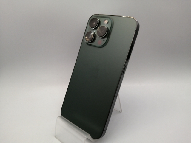 【中古】Apple 国内版 【SIMフリー】 iPhone 13 Pro 256GB アルパイングリーン MNDY3J/A【秋葉本店】保証期間１ヶ月【ランクA】
