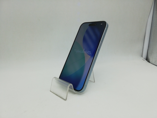 【中古】Apple 国内版 【SIMフリー】 iPhone 15 128GB ブルー MTML3J/A【秋葉本店】保証期間１ヶ月【ランクA】