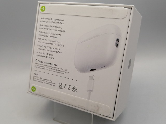 未使用】Apple AirPods Pro 第2世代(2023/USB-C) MTJV3J/A【DS 未使用】Apple AirPods Pro 第2世代(2023/USB-C) MTJV3J/A【DS