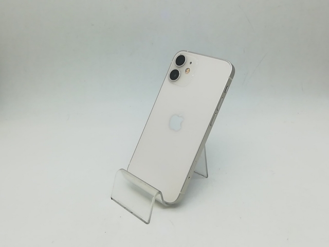 【中古】Apple 国内版 【SIMフリー】 iPhone 12 mini 256GB ホワイト MGDT3J/A【秋葉本店】保証期間１ヶ月【ランクB】