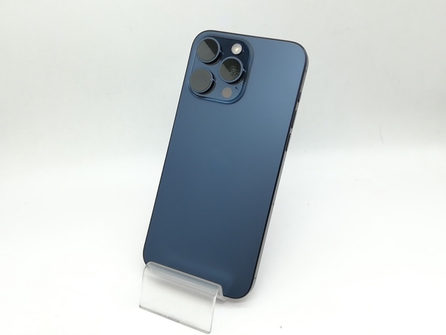 中古】Apple 国内版 【SIMフリー】 iPhone 15 Pro Max 256GB ブルー 