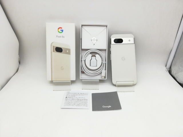 【中古】Google 国内版 【SIMフリー】 Pixel 8a ポーセリン 8GB 128GB G576D【ECセンター】保証期間１ヶ月【ランクB】_7